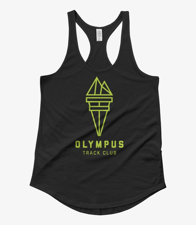 Black Satin Jersey Ladies' Shirttail Tank, transparent png