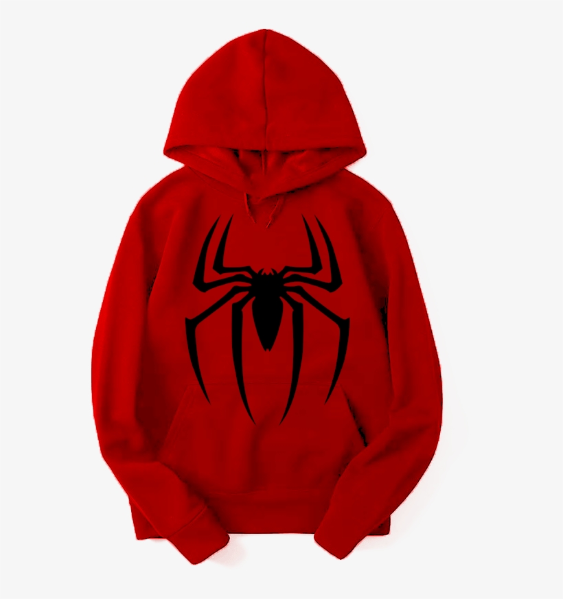 Spiderman Marvel Superhero Sweatshirt/hoodie, transparent png