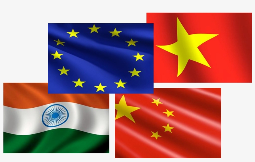 From China, India And Vietnam, transparent png