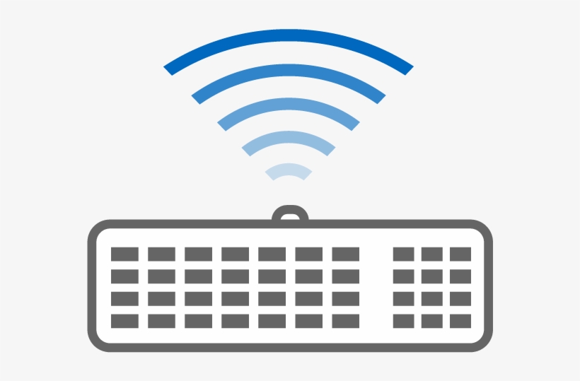 Wireless Keyboard - Business - Icon, transparent png