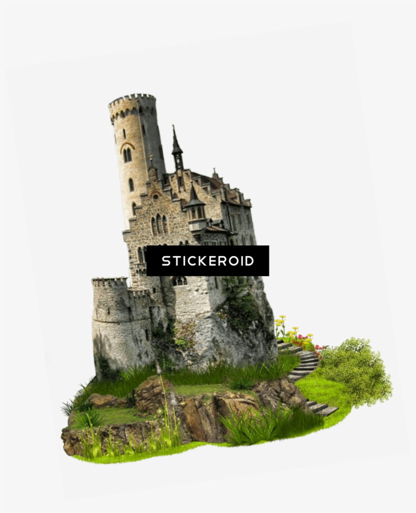 Medieval Castle, transparent png