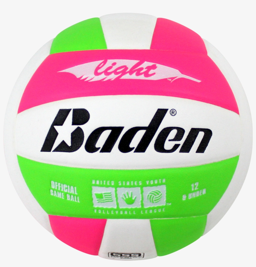 Light Microfiber Volleyball, transparent png