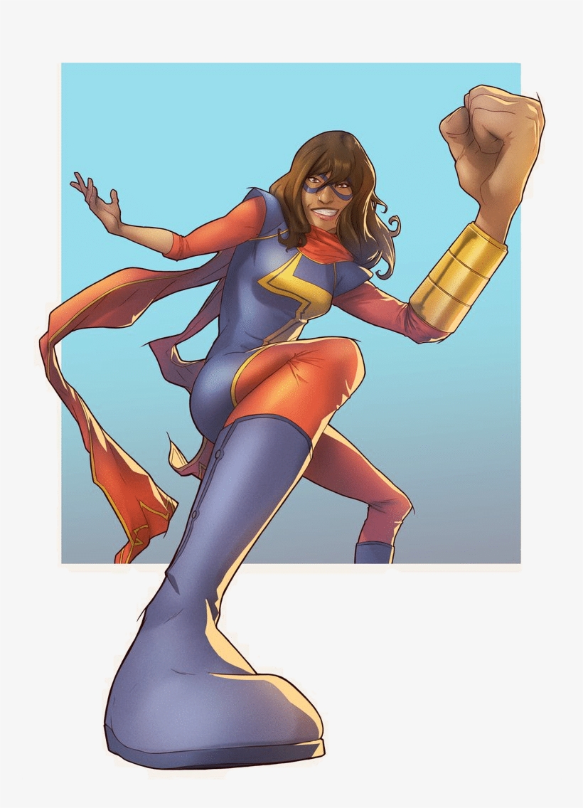 Ms - Marvel, transparent png