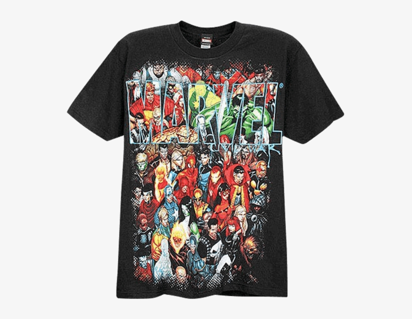 Marvel Civil War T-shirt, transparent png