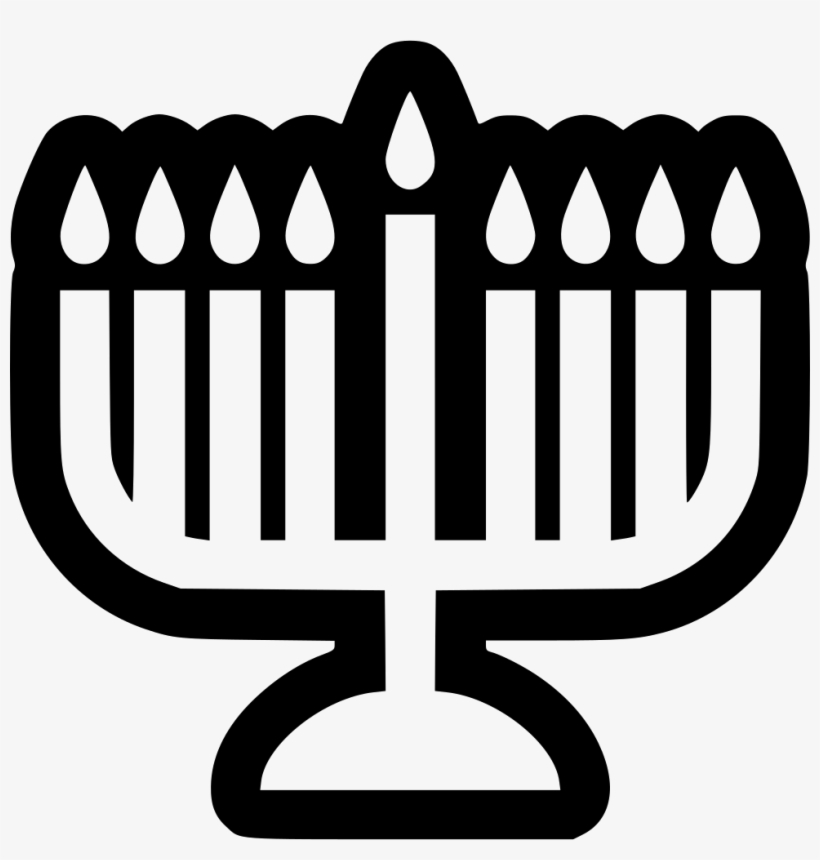 Menorah Comments - Scalable Vector Graphics, transparent png