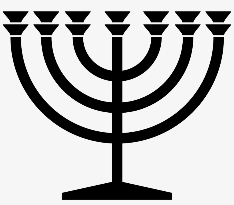 Spelling Grama Sue's Rainbow Clip Art Library Stock - Menorah Symbol, transparent png