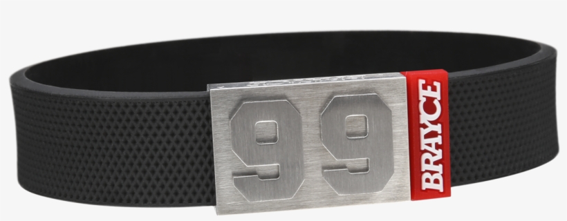Brayce Bracelet Original Sport Hockey Puck 20cm - Brayce Hockey Bracelet With Your Number (0-99): Handmade, transparent png