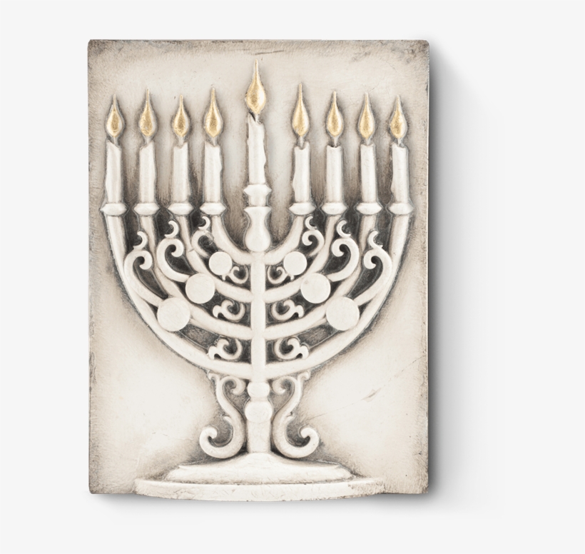 Hanukkah Menorah Sp12 - Menorah, transparent png