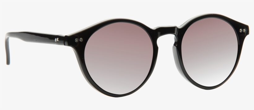 Emma Stone Style Rounded Celebrity Sunglasses - Sunglasses, transparent png