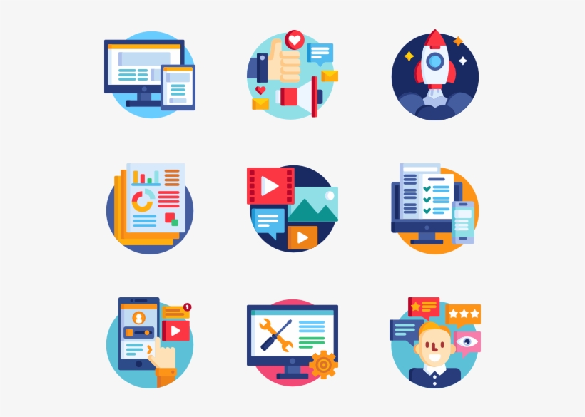 Marketing And Seo - Website, transparent png