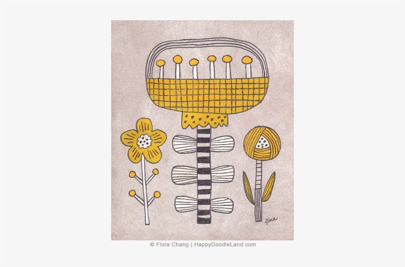 3 Flowers © Flora Chang, transparent png