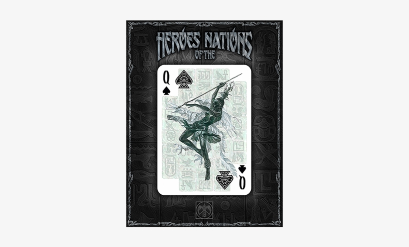 Heroes Of The Nations Playing Cards - Cartoon, transparent png
