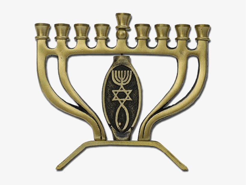 Grafted In Brass Hanukkah Menorah - Hanukkah, transparent png