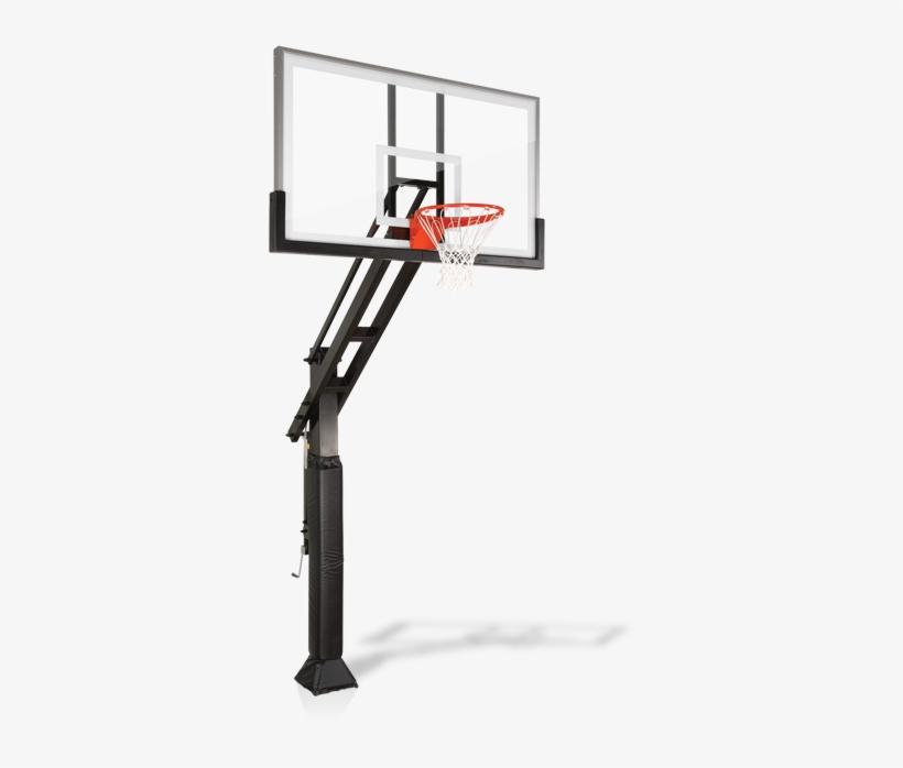 Pro Dunk® Platinum Basketball Goal - False Triple Threat In-ground Adjustable Basketball, transparent png