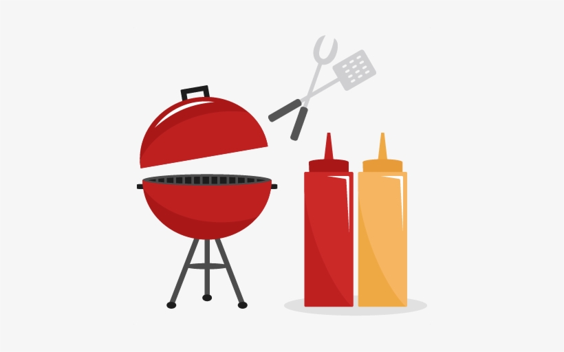 Awesome Bbq Grill Clipart Bbq Set Svg Cutting Files - Bbq Grill Clipart Png, transparent png