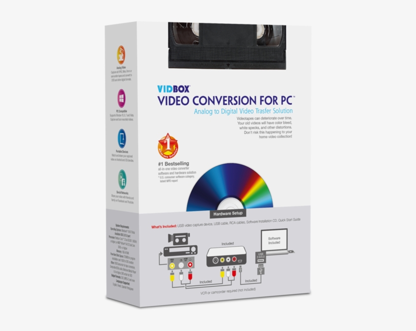 S L1600 - Vidbox Video Conversion For Pc, transparent png