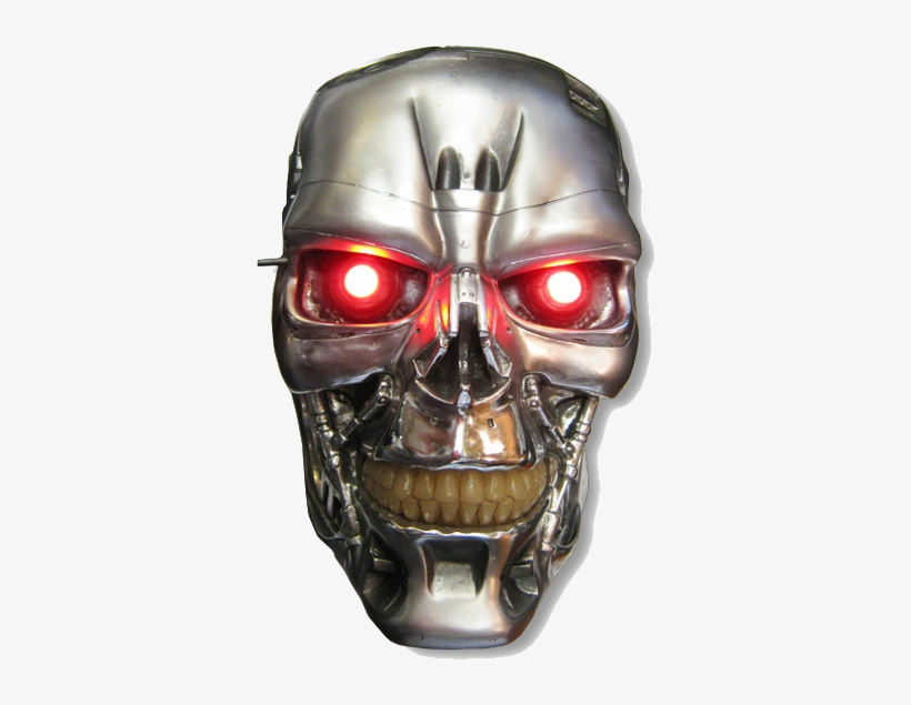 Terminator Eye Png - Terminator Head Png, transparent png