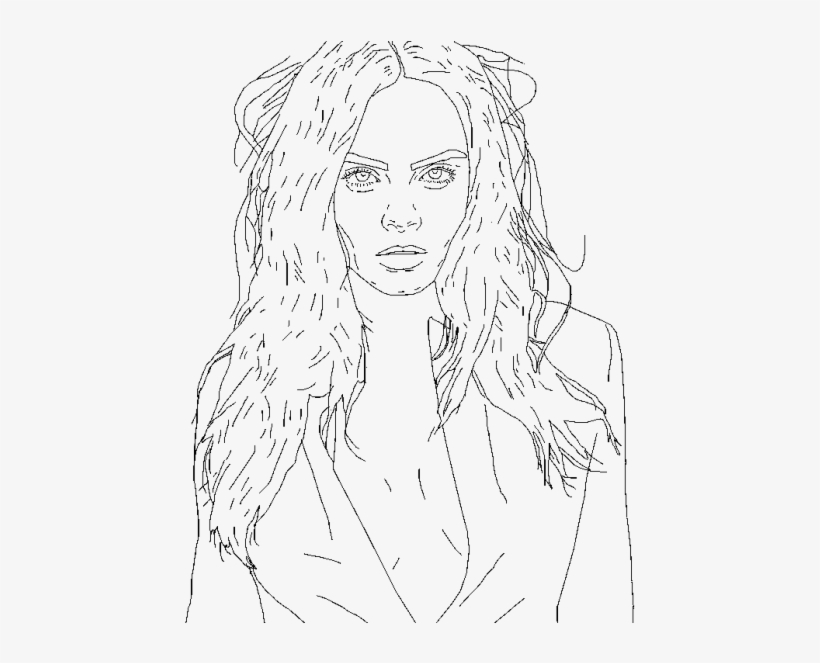 I Did Some Simple Drawings Of Celebrities On Photoshop - Drawing, transparent png