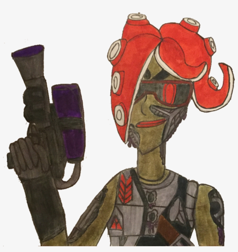 Splatoon Octoling Terminator By Justinglowala - Splatoon, transparent png