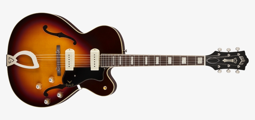 Visually - Guild X-175 Manhattan (antique Burst), transparent png