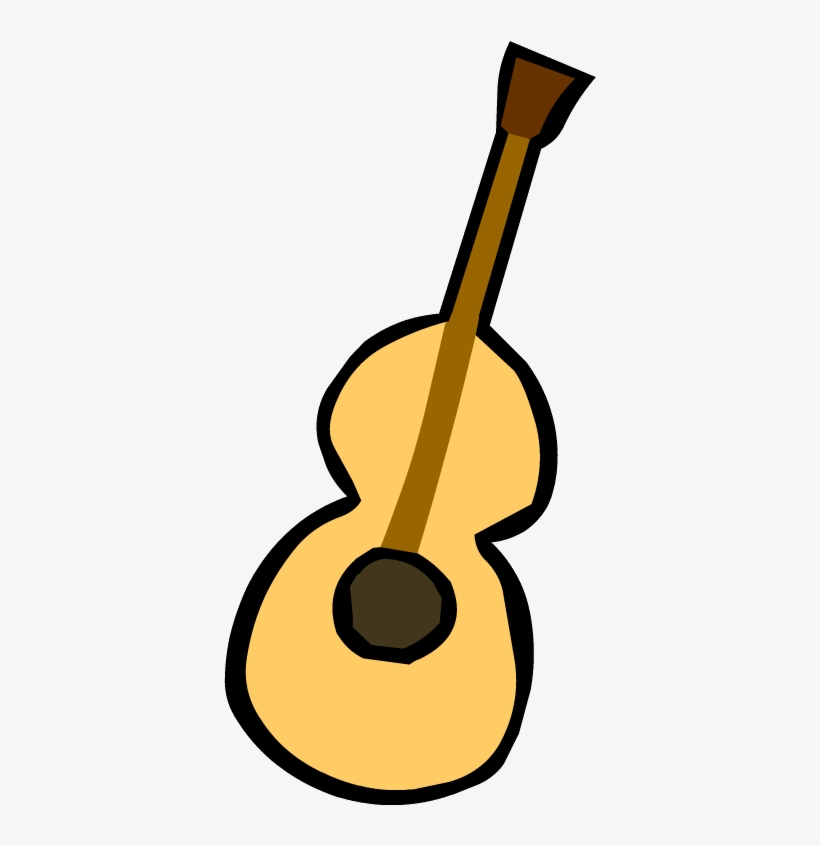 Old Acoustic Guitar - Old Guitar Transparent, transparent png