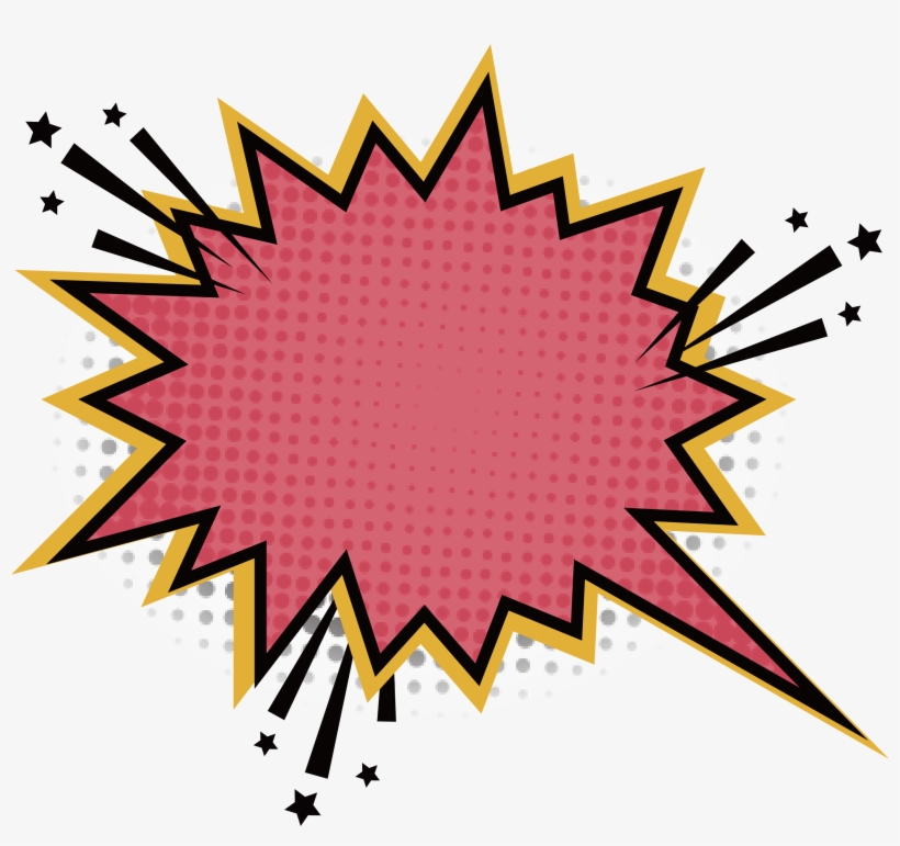 Picture Sticker Jagged Pink Stickers Transprent Png - Sticker Explosion, transparent png