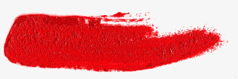 17 Red Lipstick Brush Stroke - Portable Network Graphics, transparent png