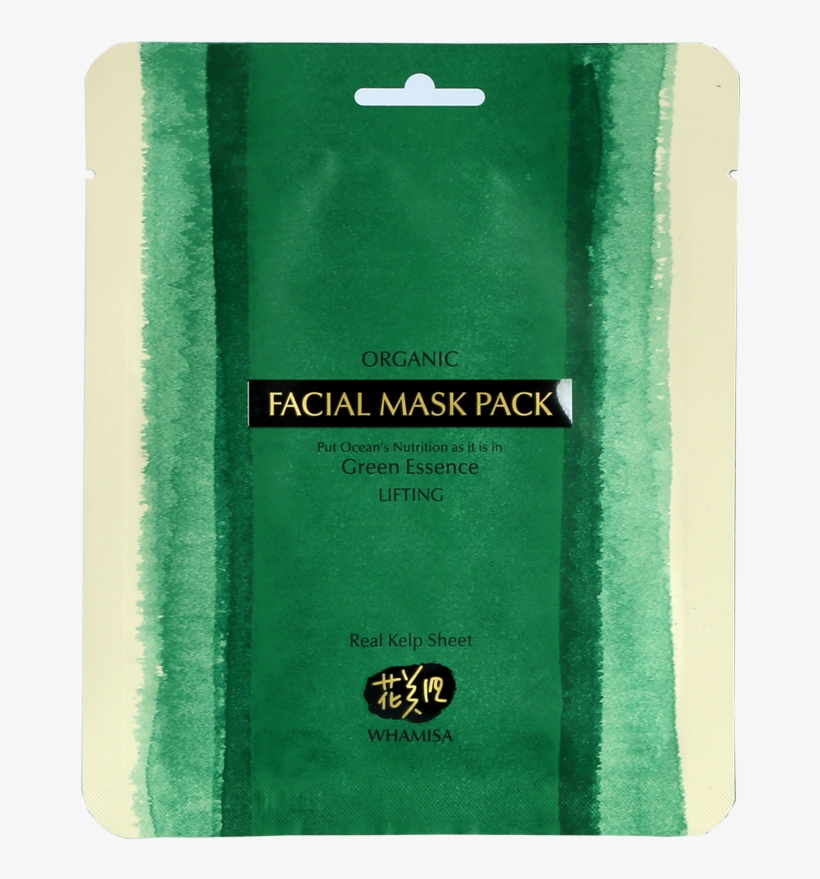 Organic Kelp Mask - Whamisa Organic Sea Kelp Facial Sheet Mask 33g, transparent png