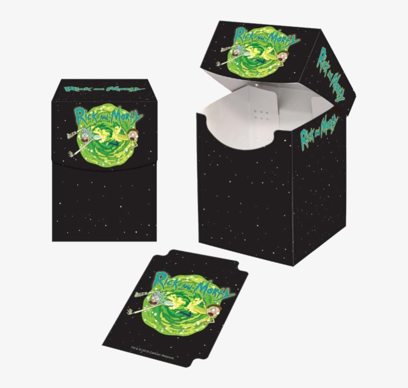 Ultra Pro Deck Box-rick And Morty Version 3 - Trends International 2018 Rick And Morty Wall Calendar, transparent png