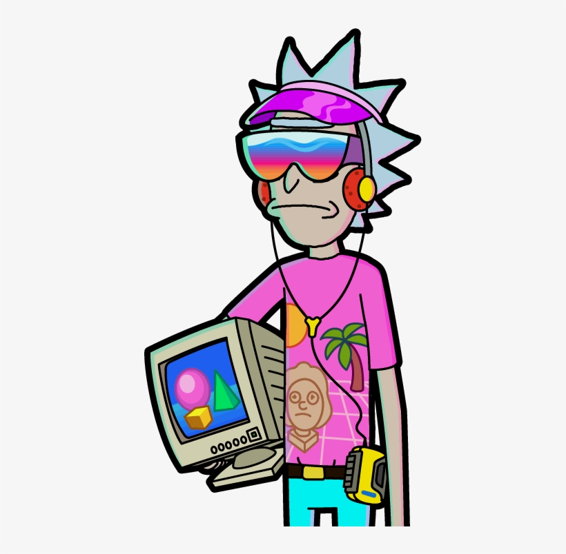 Jumper & Jacket Page 2 Kokopiecoco - Vaporwave Rick, transparent png