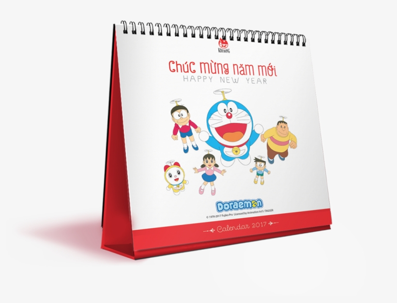 Lịch Bàn Doraemon - Doraemon, transparent png