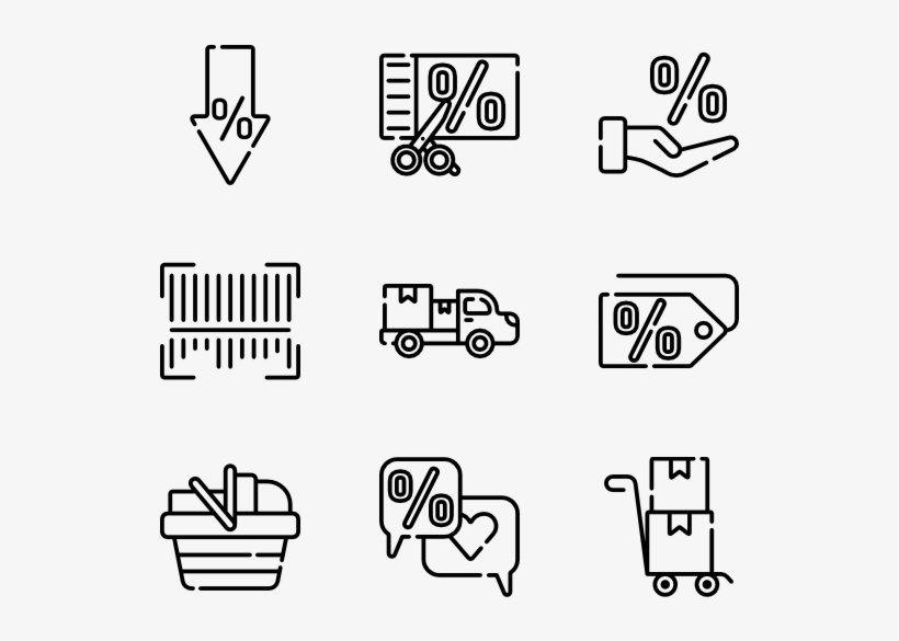 Black Friday - Eat Icon Transparent Background, transparent png