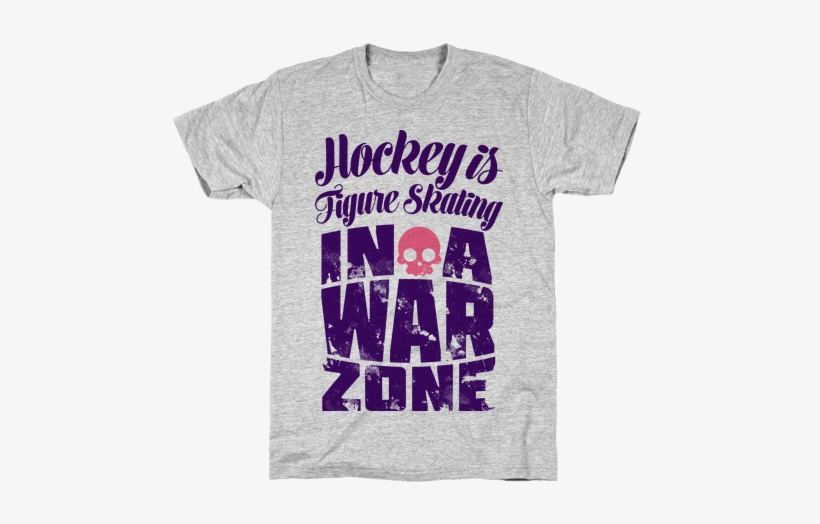 Hockey Is Figure Skating In A War Zone Mens T-shirt - My Lazy Mouth Breather Costume (red) T-shirt: Funny, transparent png