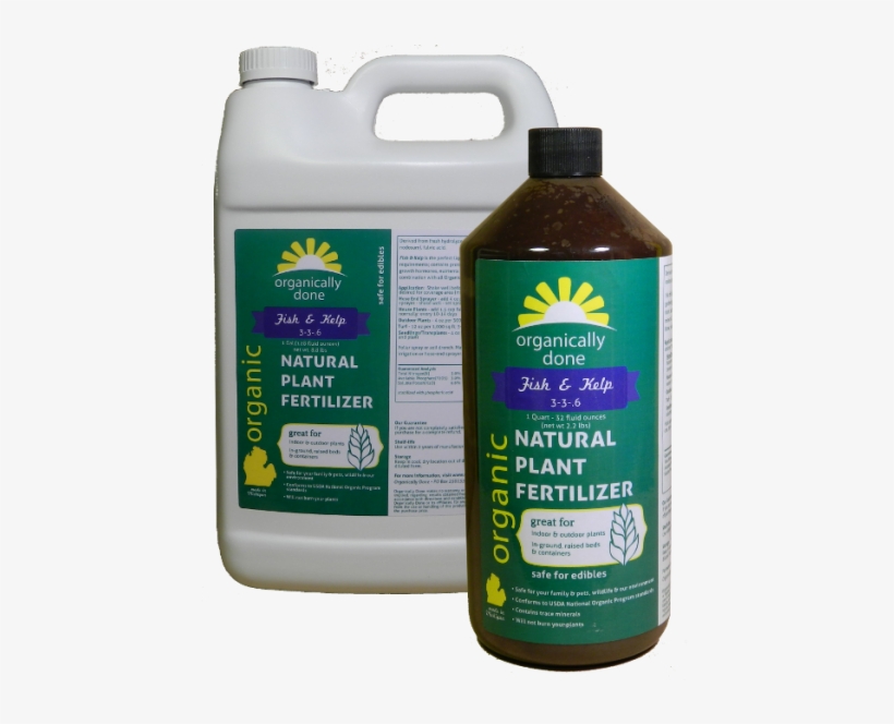Organically Done - Organic Fish & Kelp (2.9-3-0.4), transparent png