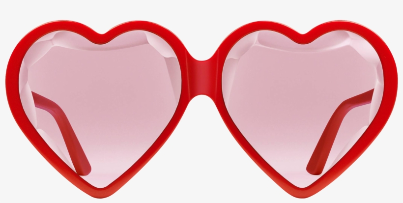 If Sunglasses Had Superpowers, They'd Look Like This - Gucci Heart Frame Sunglasses Seen, transparent png