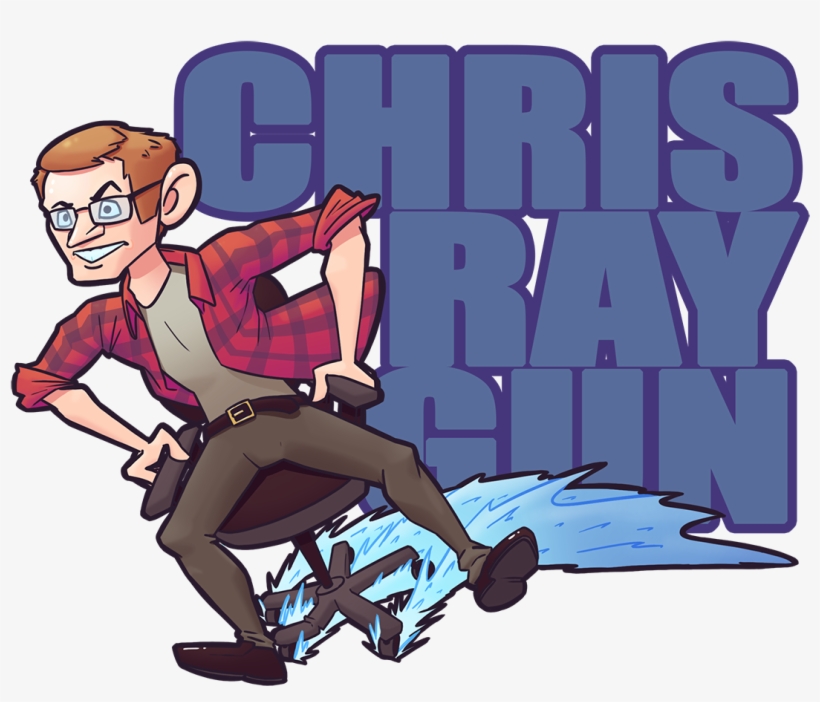Author Comments - Chris Ray Gun Png, transparent png