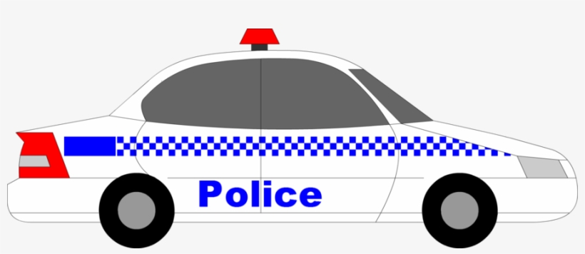 Police Car By Fire - Police Car Vector Png, transparent png