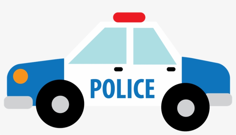 Desenho De Carro De Policia Png, transparent png