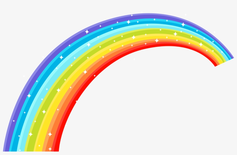 Water Color Rainbow Png, transparent png