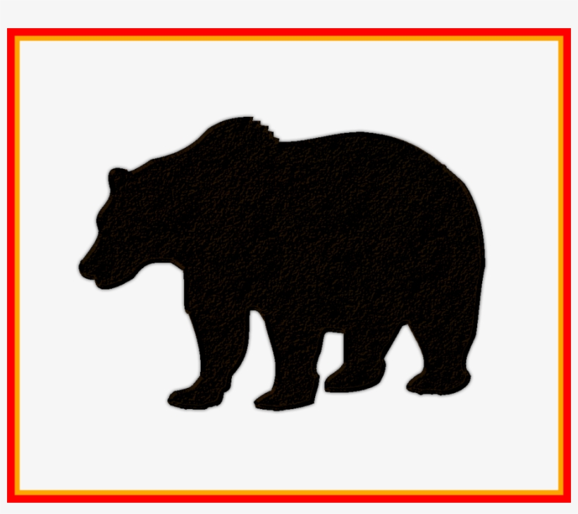 Png Picture Picturepngnofyqcclipart - Bear Silhouette, transparent png