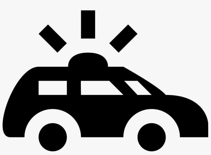 Police Car - - Car, transparent png