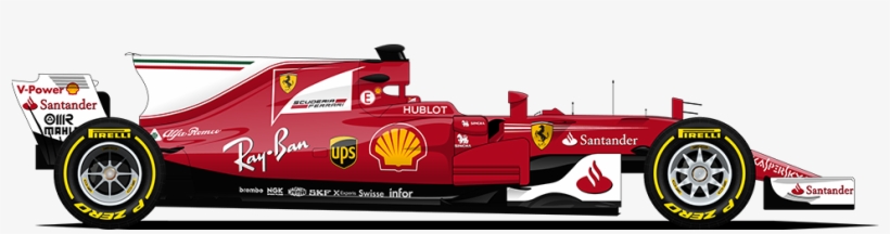Ferrari - Formula 1 Teams 2017, transparent png