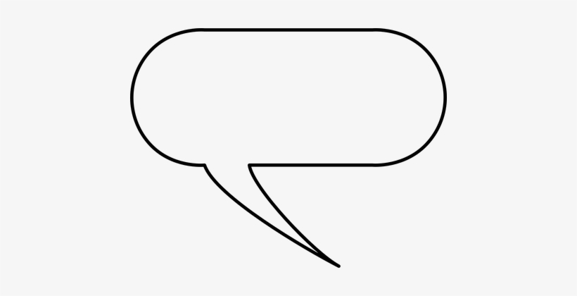 Cartoon Talk Bubble - Saying Balloon, transparent png