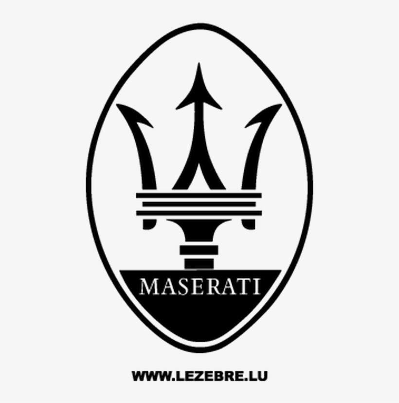 Maserati Logo Decal - Maserati Logo Transparent Background, transparent png