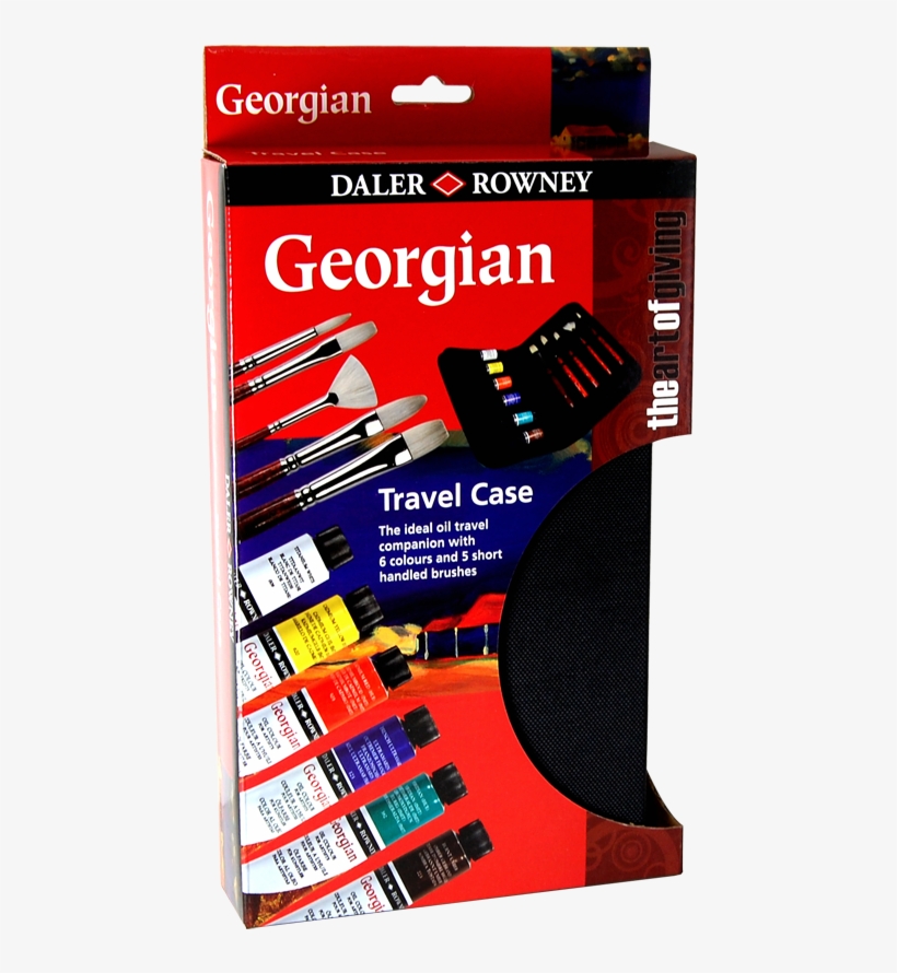 Daler-rowney Georgian Oil Color Travel Case - Daler Rowney Georgian Oil Pads 10x7 Inches, transparent png