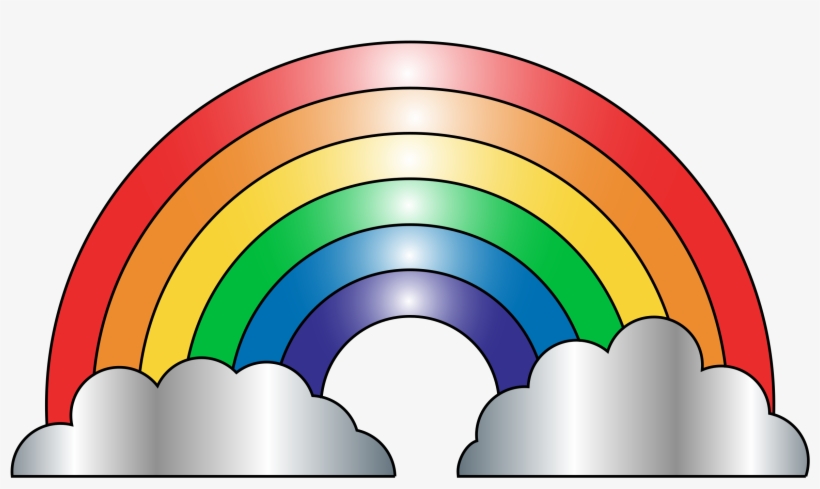 This Free Icons Png Design Of Colorful Rainbow, transparent png