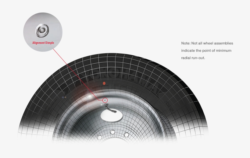 Tire Valve Alignment Dimple - Tunnel, transparent png