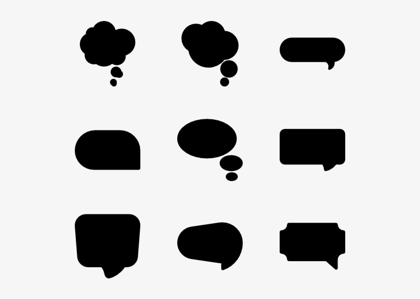 Speech Bubbles - Speech, transparent png