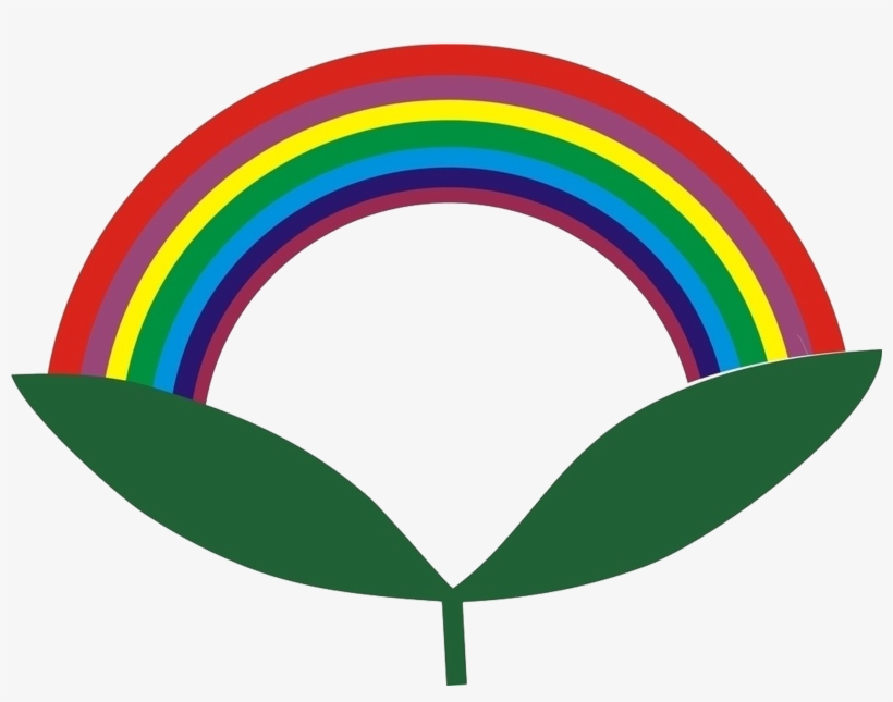 Green Rainbow Transprent Png Free Download - Rainbow Logo Transparent, transparent png