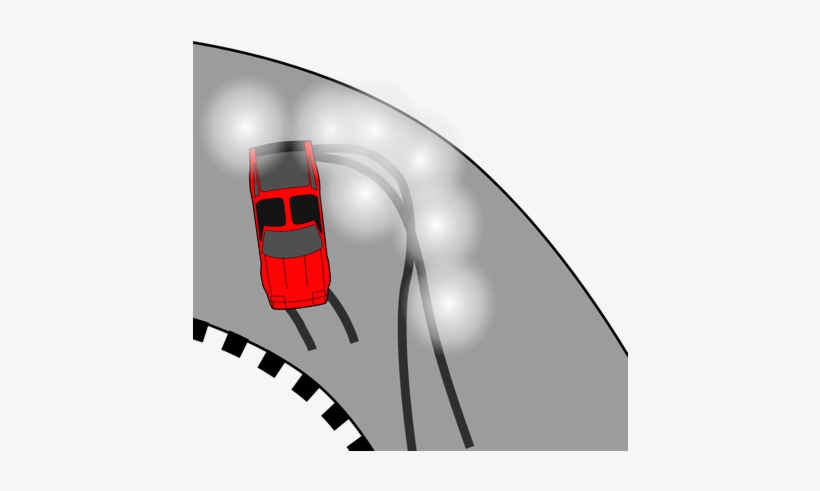 Skidz - Car Skid Marks From Spin Out, transparent png